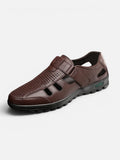 Men's Closed Sandals – Velcro Strap
